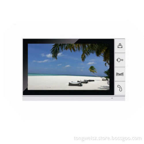 Wired Video Doorphones for Single House, Recording Monitor and Dual CommunicationNew